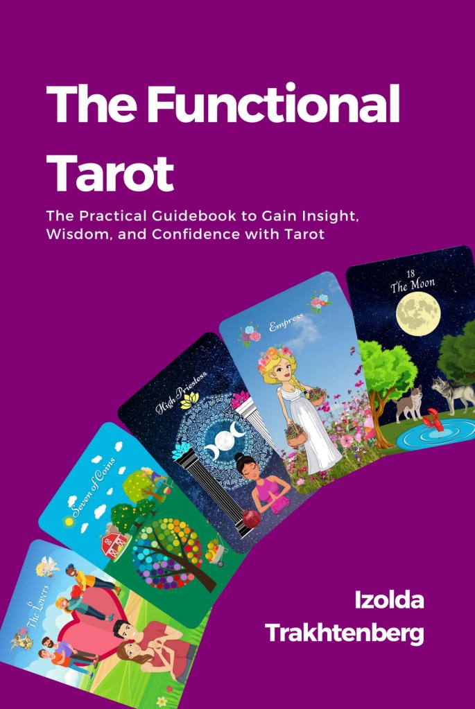 The functional tarot book cover